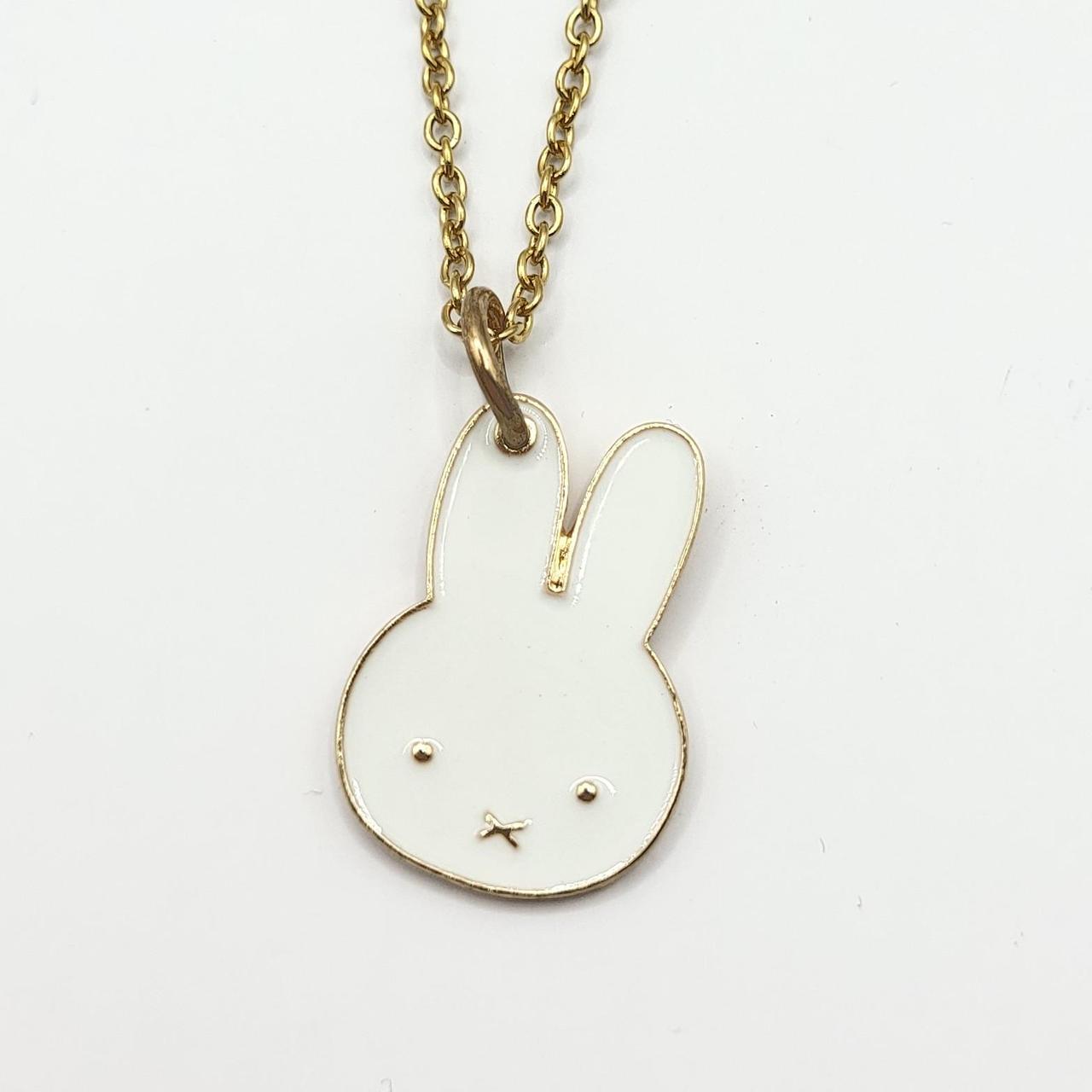 Goldcoloured Miffy Necklace