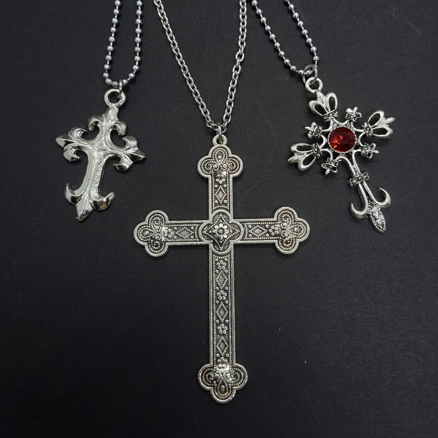 Gothic Cross Necklace